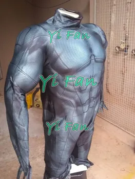 Yeni Adam Süper Kahraman Kostüm 3D Baskı Spandex Cosplay Zentai Suit Adam Süper Kahraman Sıkı Bodysuit Ücretsiz kargo