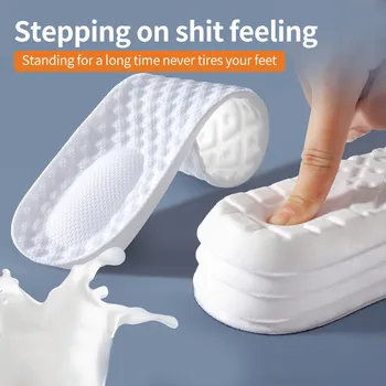 Yeni Spor ayakkabı tabanlığı PU Taban Deodorant Nefes Yastık Koşu Tabanlık Ayak Erkek Kadın Ortopedik Ayak Bakımı Tabanlık
