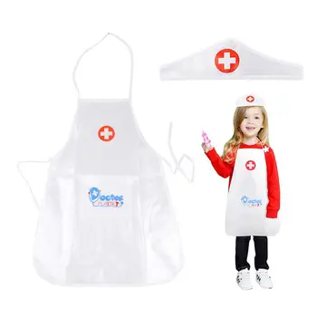 Çocuklar İçin doktor Oyuncakları Oyna Pretend Hemşire Doktor Bez Doktor Hemşire Rol Oynamak Kostüm Çocuklar İçin Hediye 3-10 yaşında